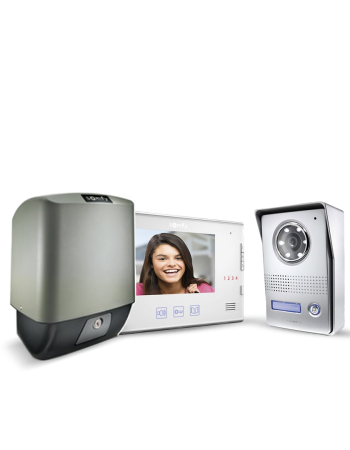 جهاز الكسو لأبواب السحب 2000 كغ + إنترفون V400 سومفى مع تركيب مجانى