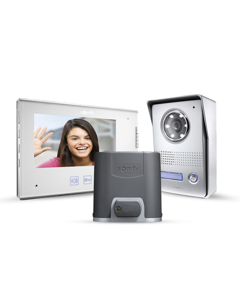 جهاز الكسو لأبواب السحب 800 كغ + إنترفون V400 سومفى مع تركيب مجانى