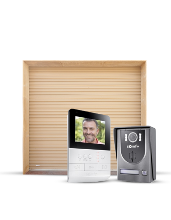 باب رول حتى عرض 3 م × ارتفاع 3 م + إنترفون V100 سومفى بدون تركيب