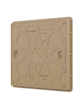 غطاء بيارات مقاس داخلي 60*60 سم – مقاس الإطار 70*70 سم
