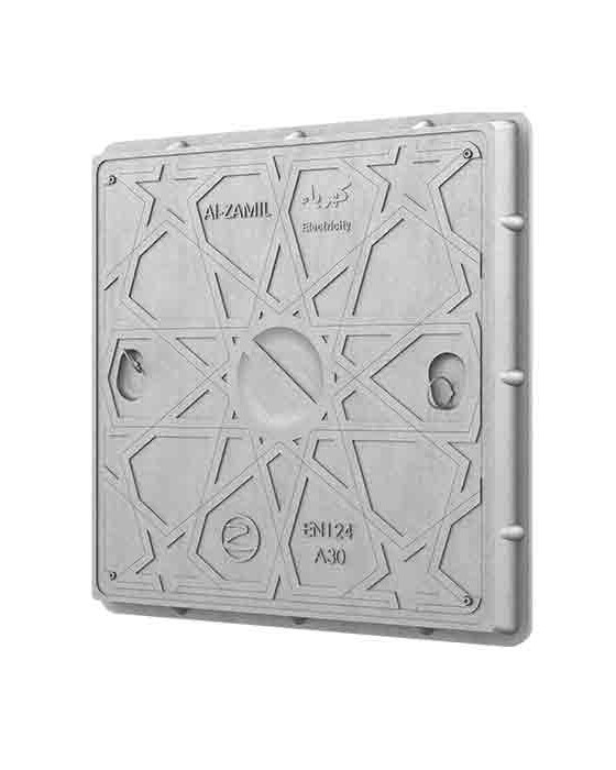 أغطية صرف مقاس داخلي 60*60 سم –  مقاس الإطار 70*70 سم