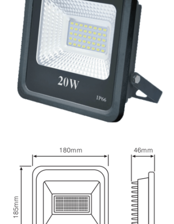 كشاف خارجي 20 وات SMD اضاءة بيضاء