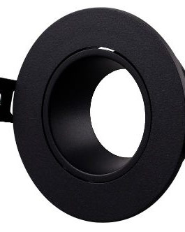 إطار دائري بلاستيك مفرد متحرك 7 سم أسود كامل مقاس  90x29mm