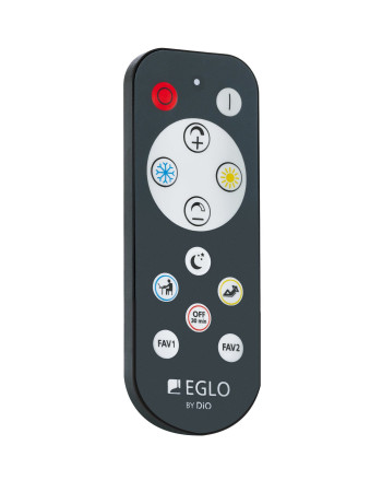 ثريا مودرن اسود سِيبيريا LED من ايقلو